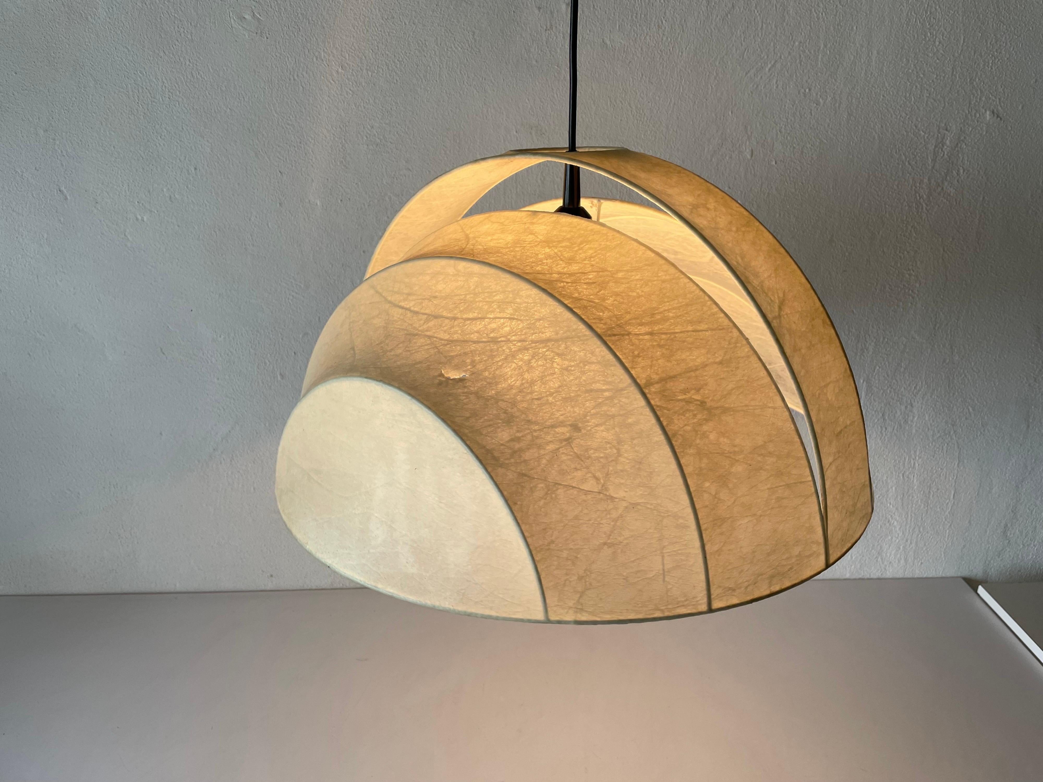 Cocoon Pendant Lamp by Goldkant, 1960s, Germany For Sale 5
