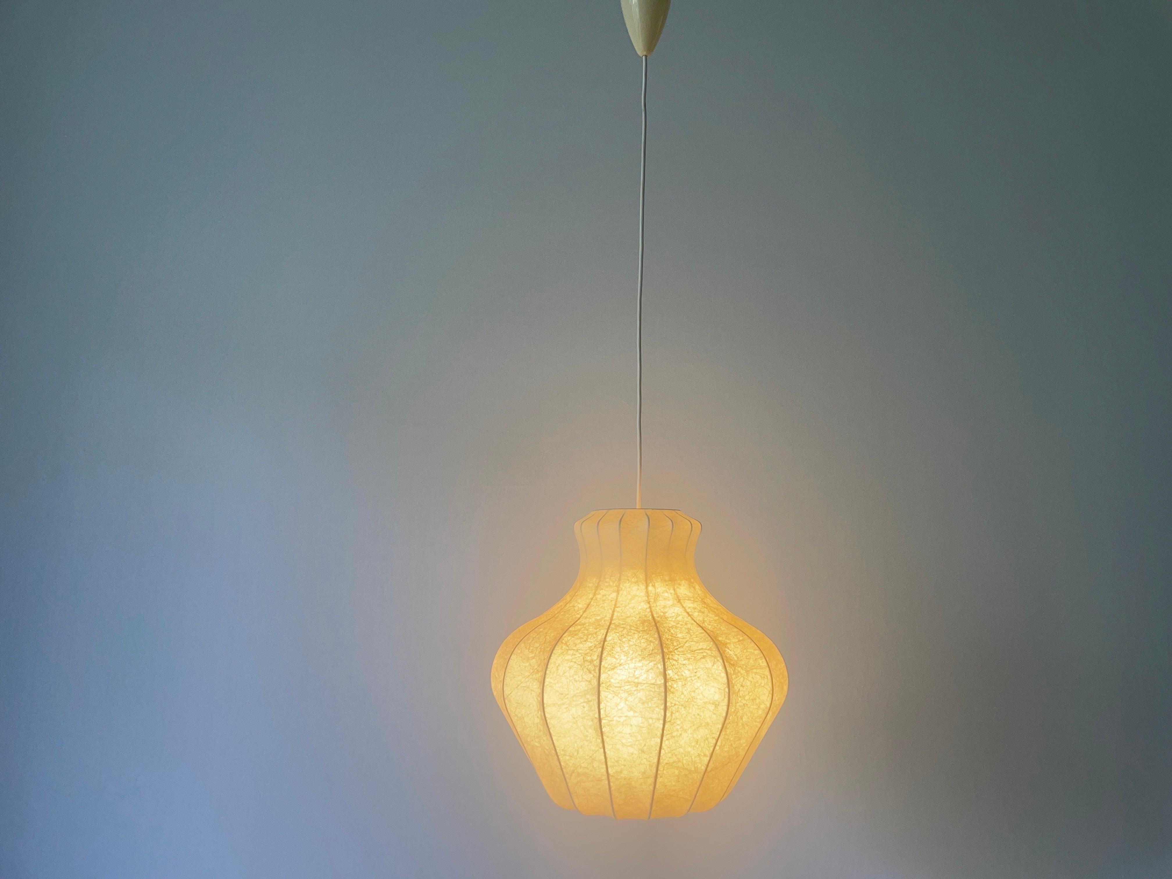 Lampada a sospensione Cocoon di Goldkant, anni '60, Germania in vendita 7