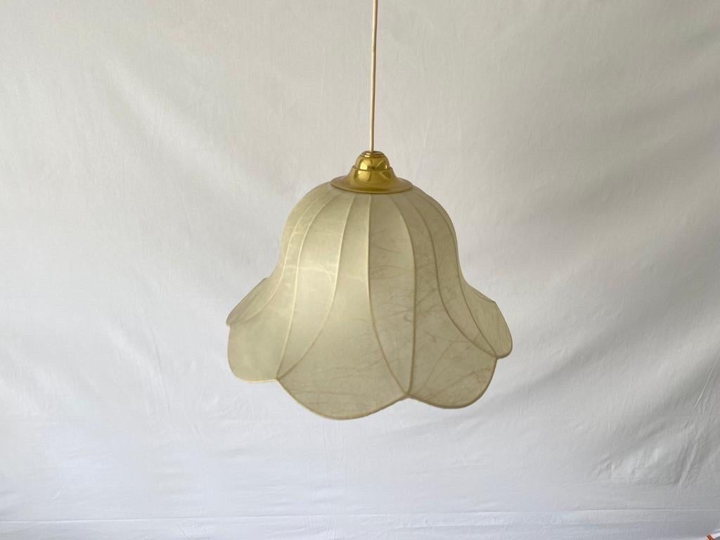 Mid-Century Modern Lampe à suspension cocon par Goldkant, années 1960, Allemagne