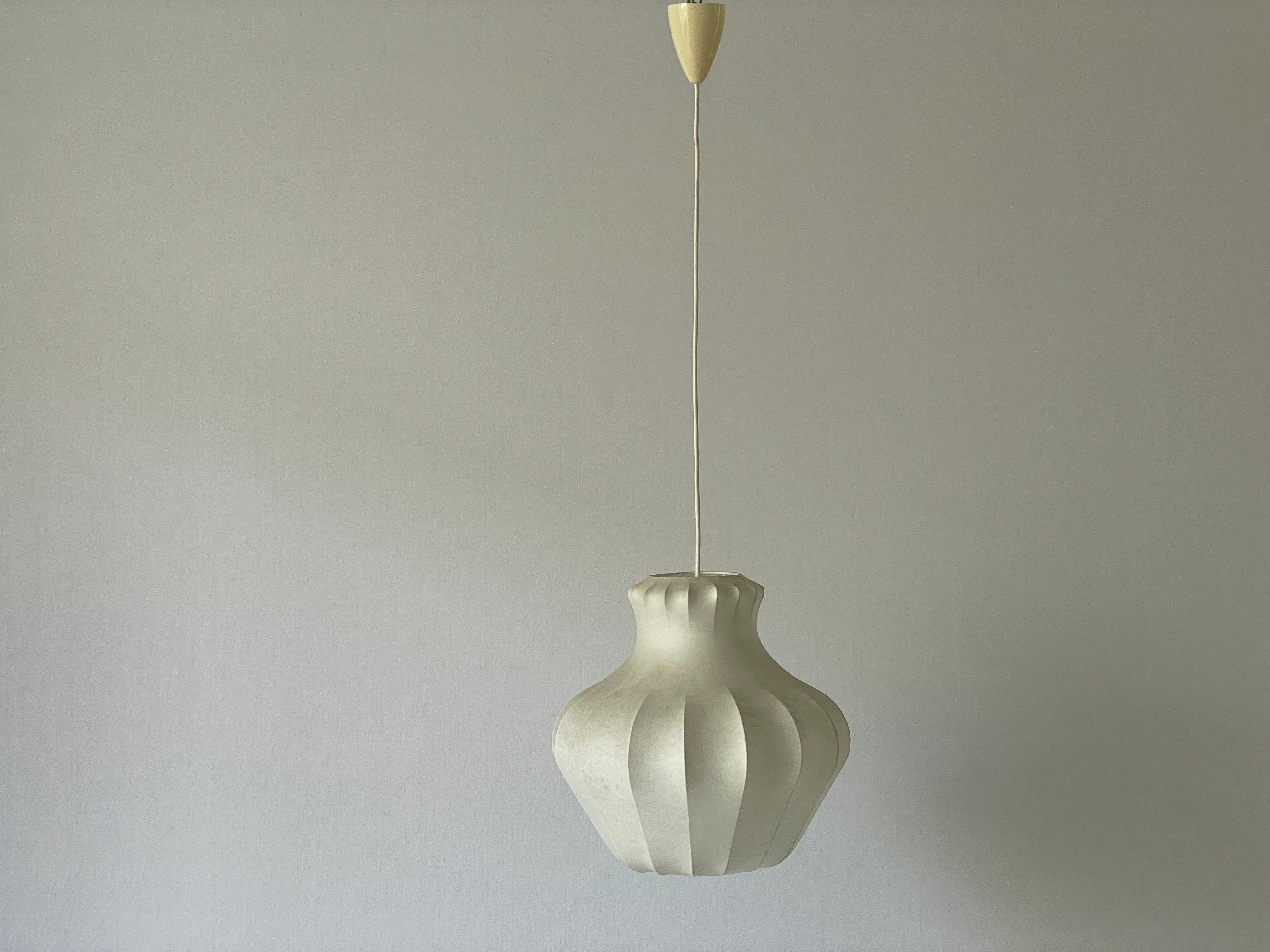 Tedesco Lampada a sospensione Cocoon di Goldkant, anni '60, Germania in vendita