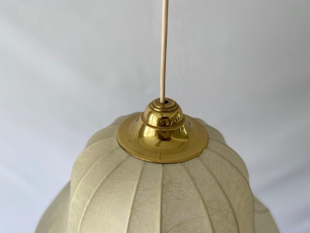 Mid-20th Century Cocoon Pendant Lamp by Goldkant, 1960s, Germany