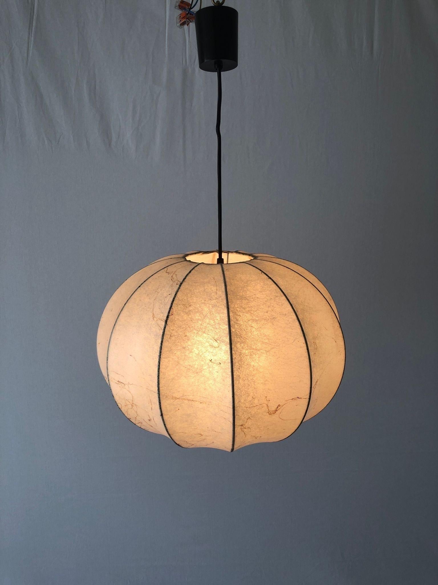 Cocoon Pendant Lamp by Goldkant, 1960s, Germany For Sale 1