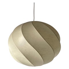 Cocoon-Pendelleuchte von Goldkant, 1960er-Jahre, Deutschland Cocoon-Pendelleuchte von Goldkant, 1960er-Jahre, Deutschland
