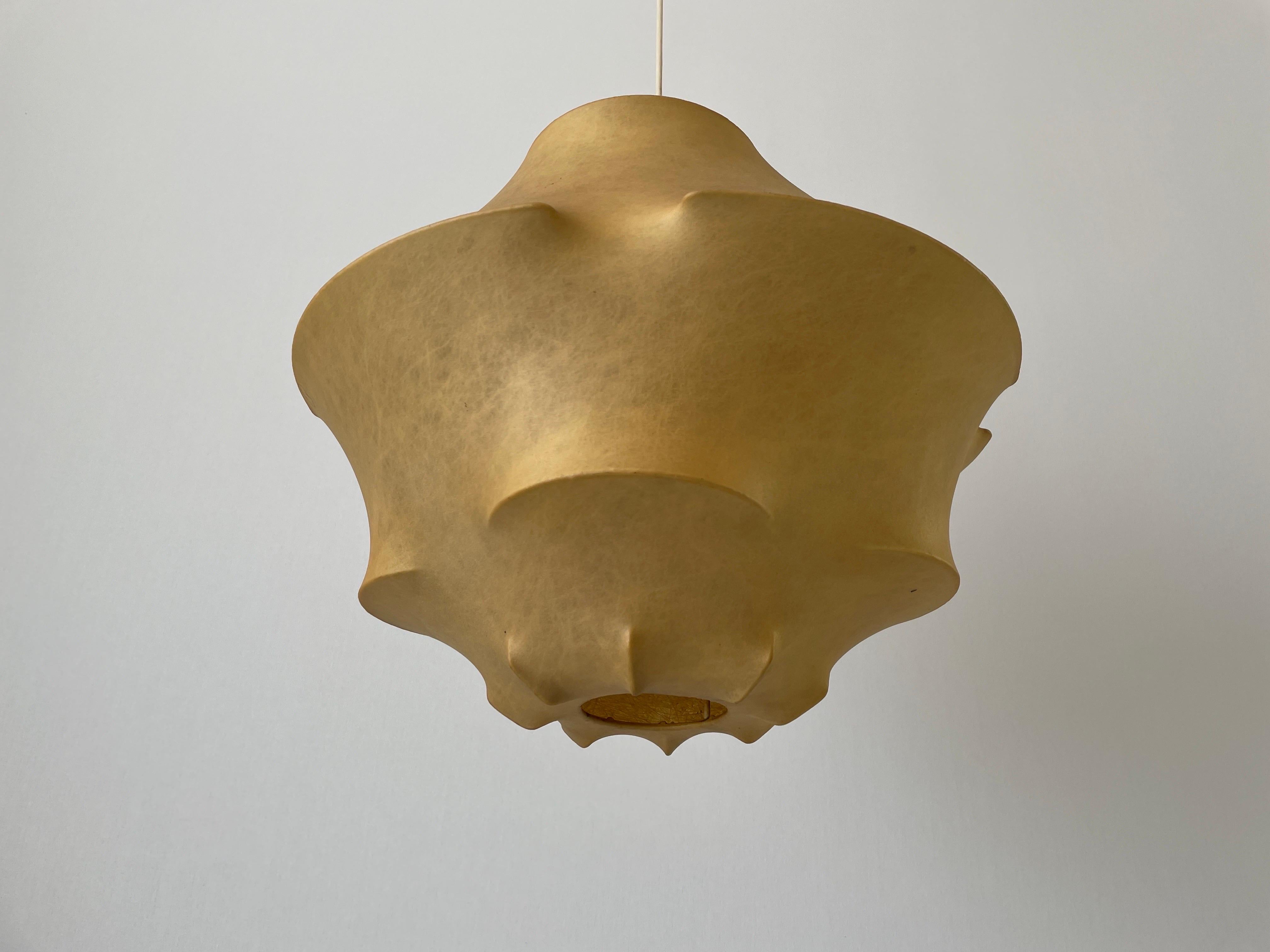 Italiano Lampada a sospensione Cocoon di Tobia Scarpa per Flos, anni '60, Italia in vendita