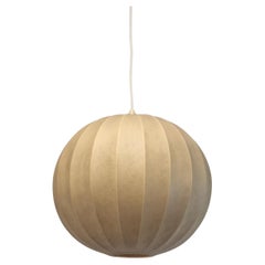 Lámpara colgante Cocoon Diseñada por Achille Castiglioni para Flos, Italia Años 60
