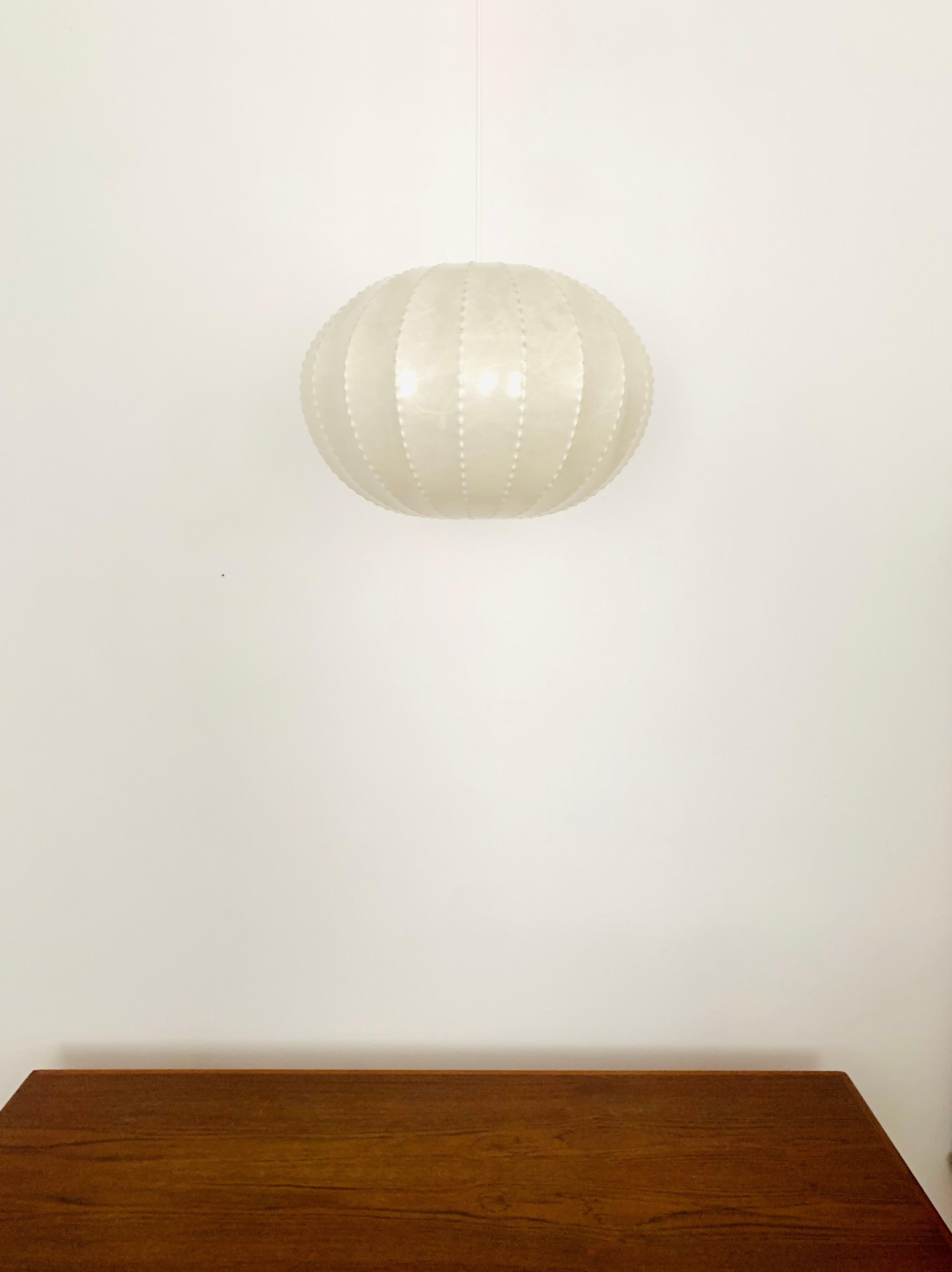 German Cocoon Pendant Lamp For Sale