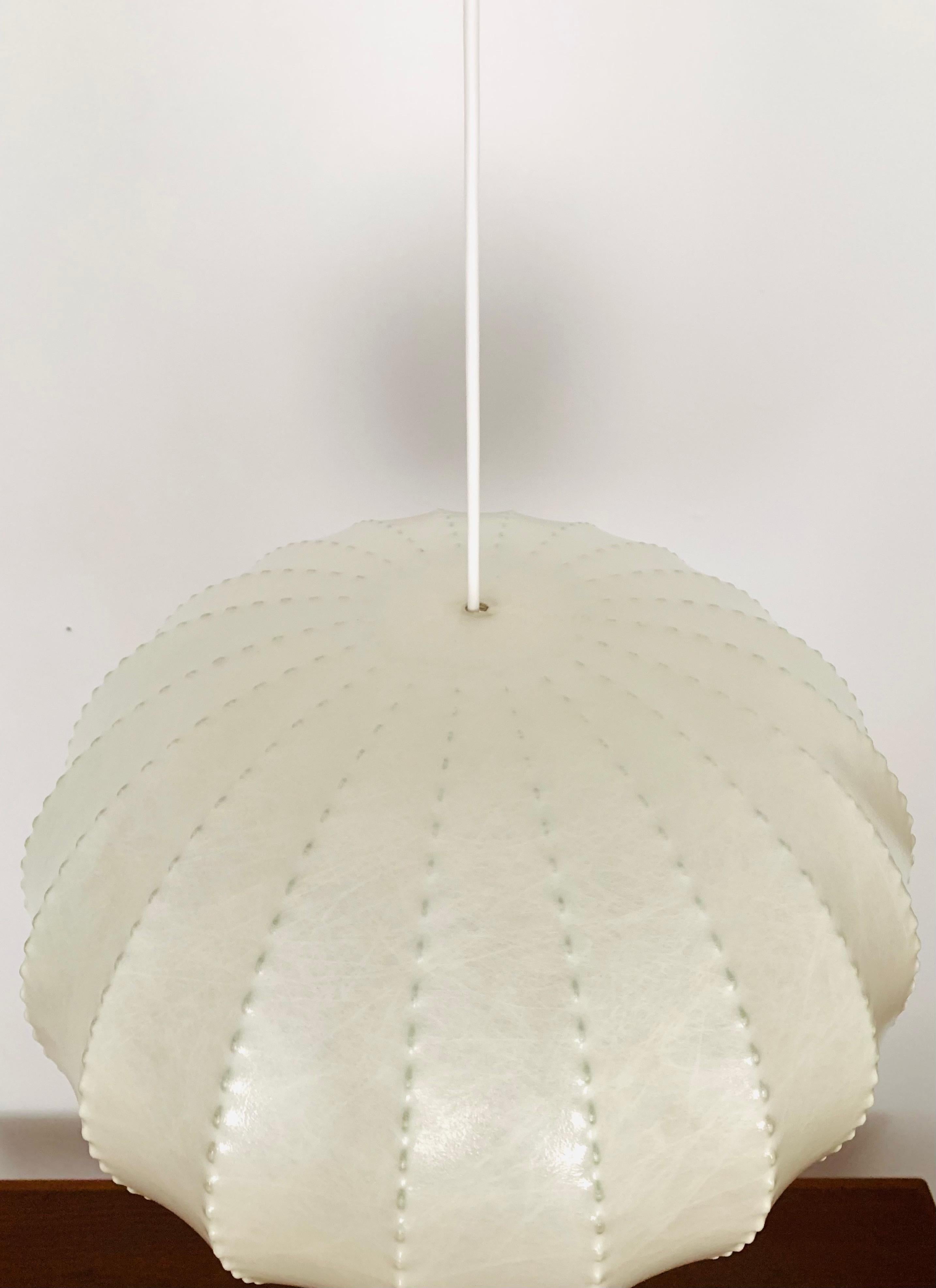 Mid-20th Century Cocoon Pendant Lamp For Sale