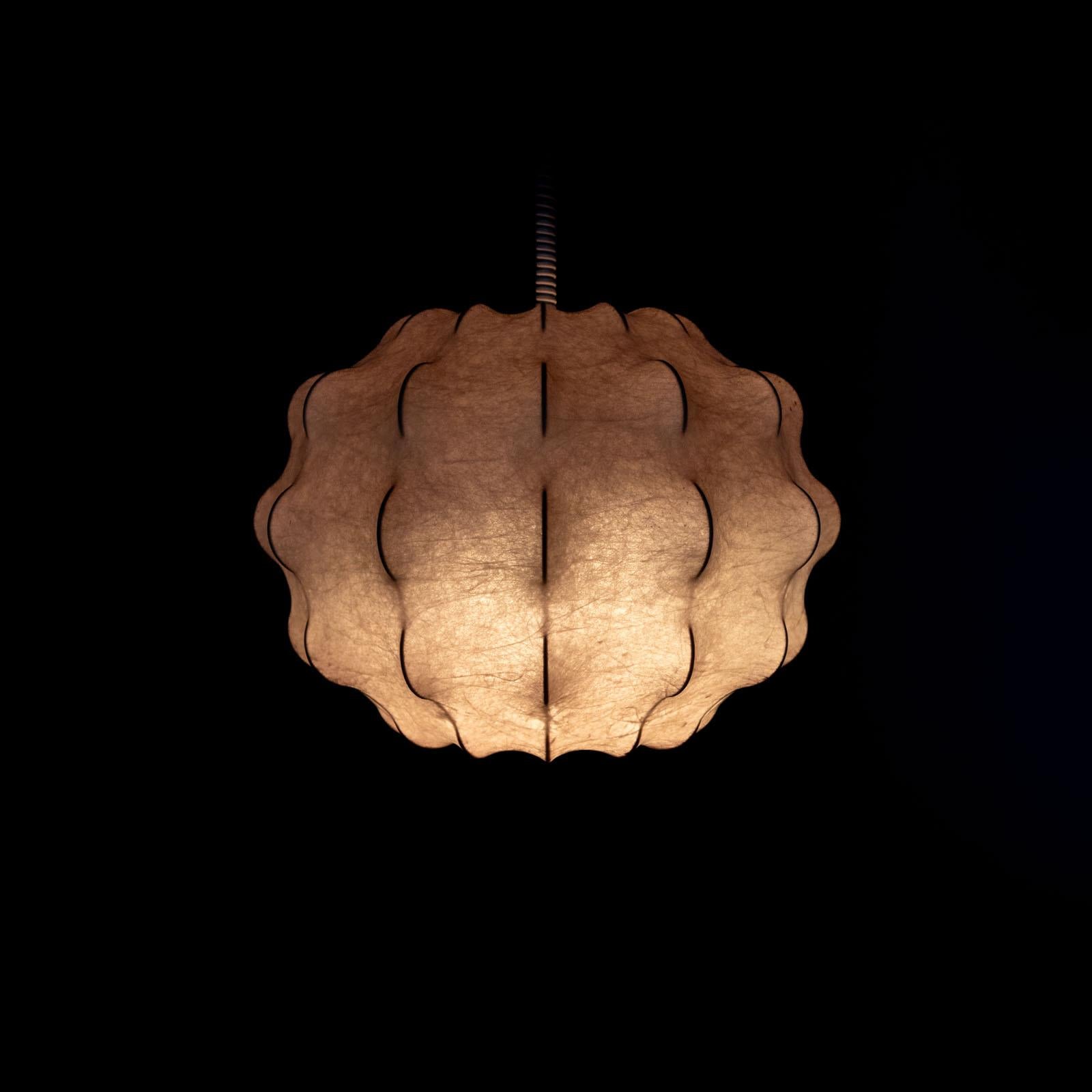 Cocoon Pendant Lamp in the style of Tobia Scarpa, Italy 1960s  For Sale 1