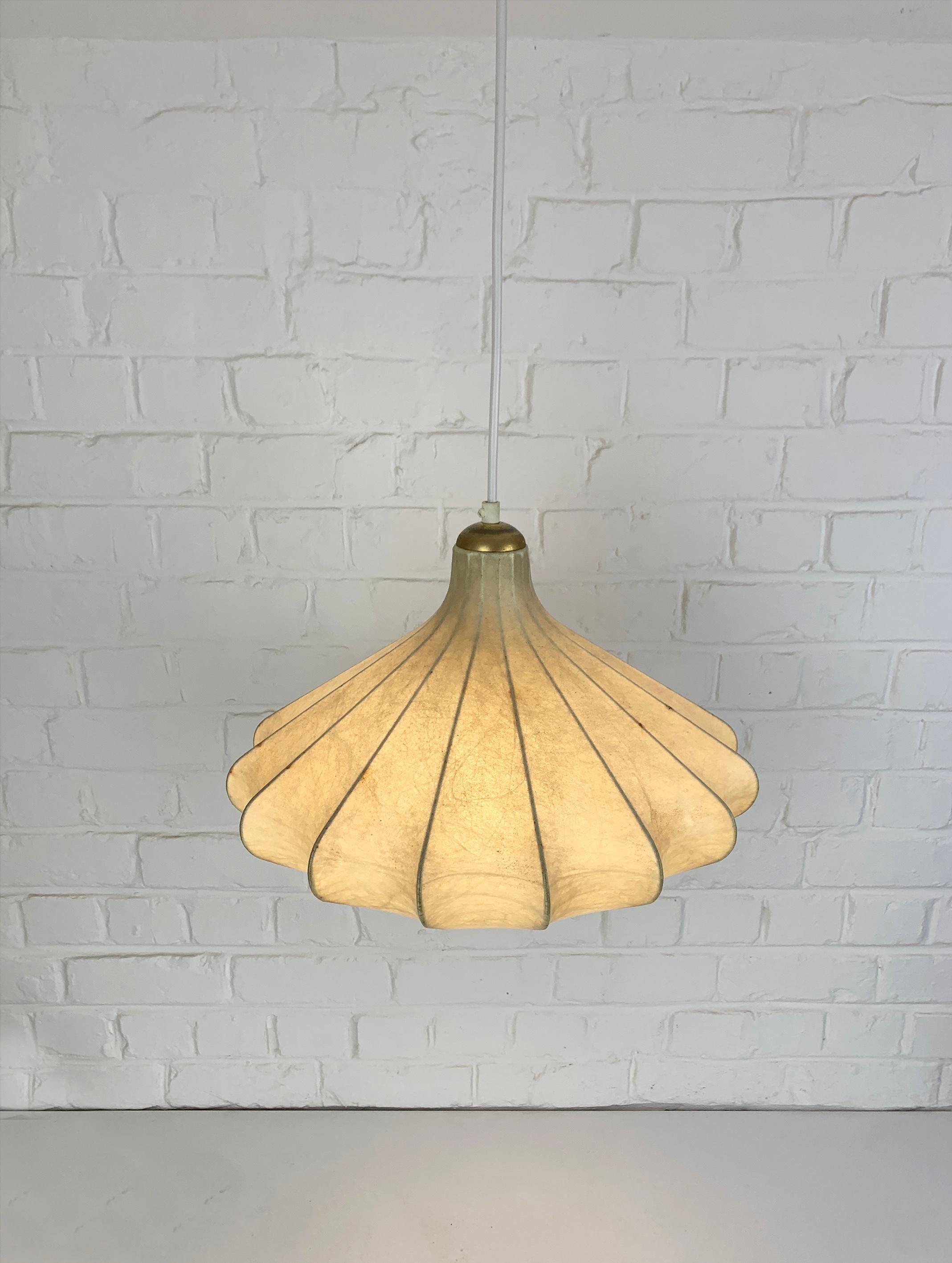 Cocoon Lights Colgante, Friedel Wauer para Goldkant Leuchten, Años 60 Alemán en venta