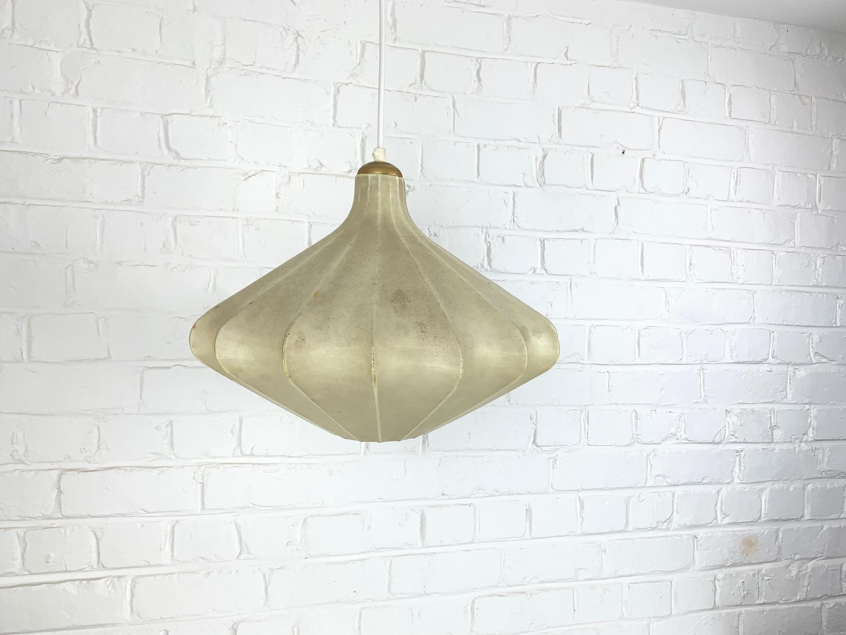 Cocoon Lights Colgante, Friedel Wauer para Goldkant Leuchten, Años 60 en venta 1