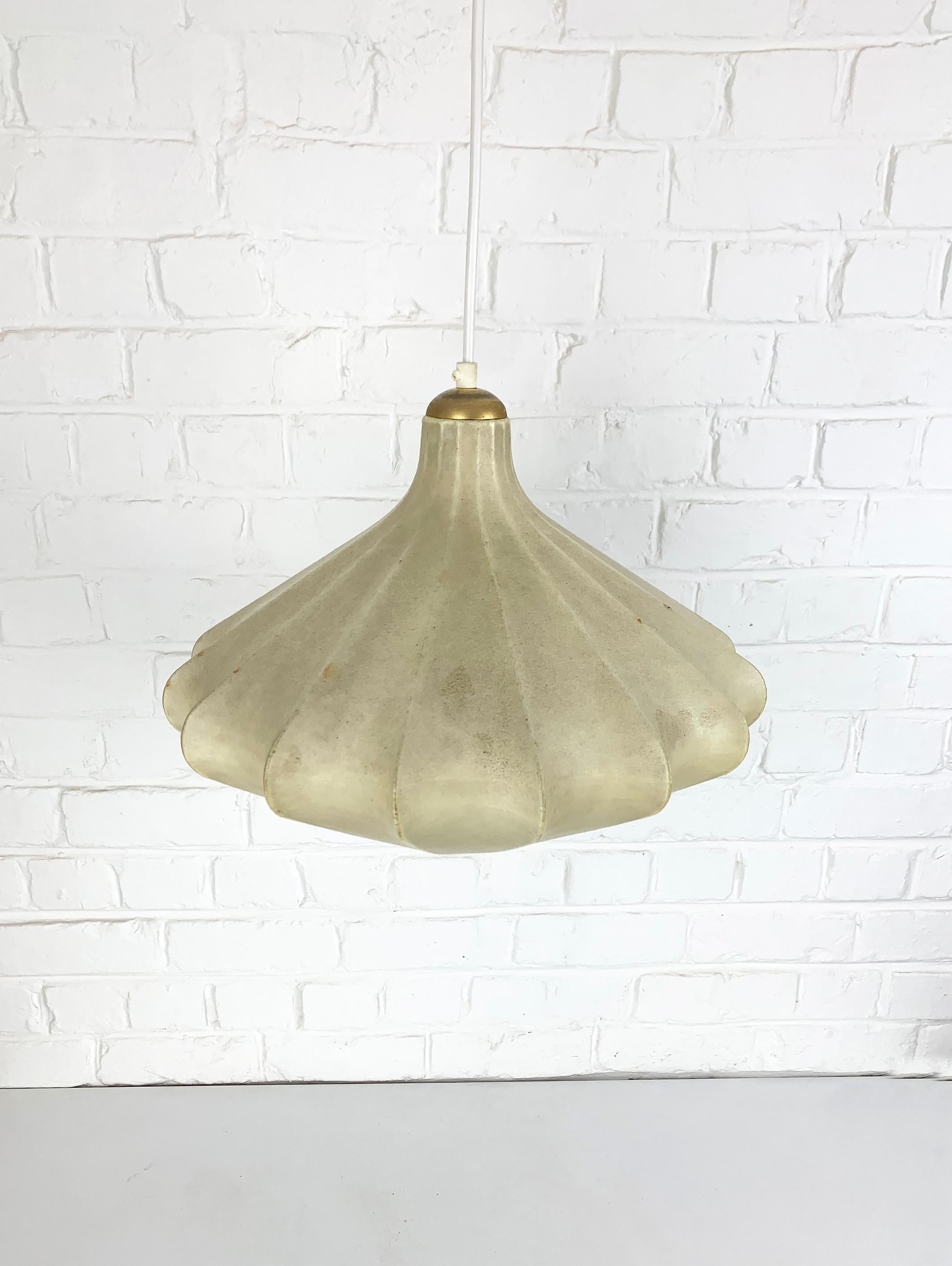 Cocoon Lights Colgante, Friedel Wauer para Goldkant Leuchten, Años 60 en venta 2
