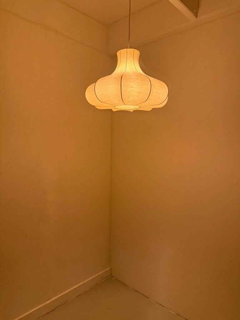 Cocoon pendent lamp Achille Castiglioni style- 1960's 4