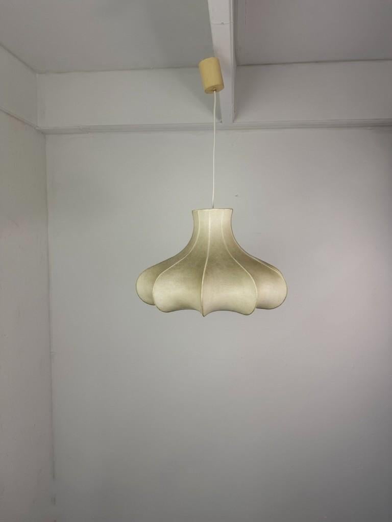 Cocoon pendent lamp Achille Castiglioni style- 1960's 5