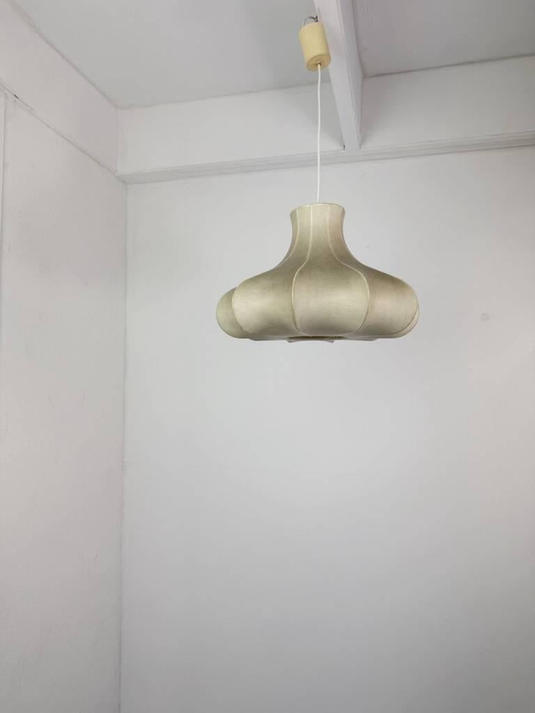 Cocoon pendent lamp Achille Castiglioni style- 1960's 7