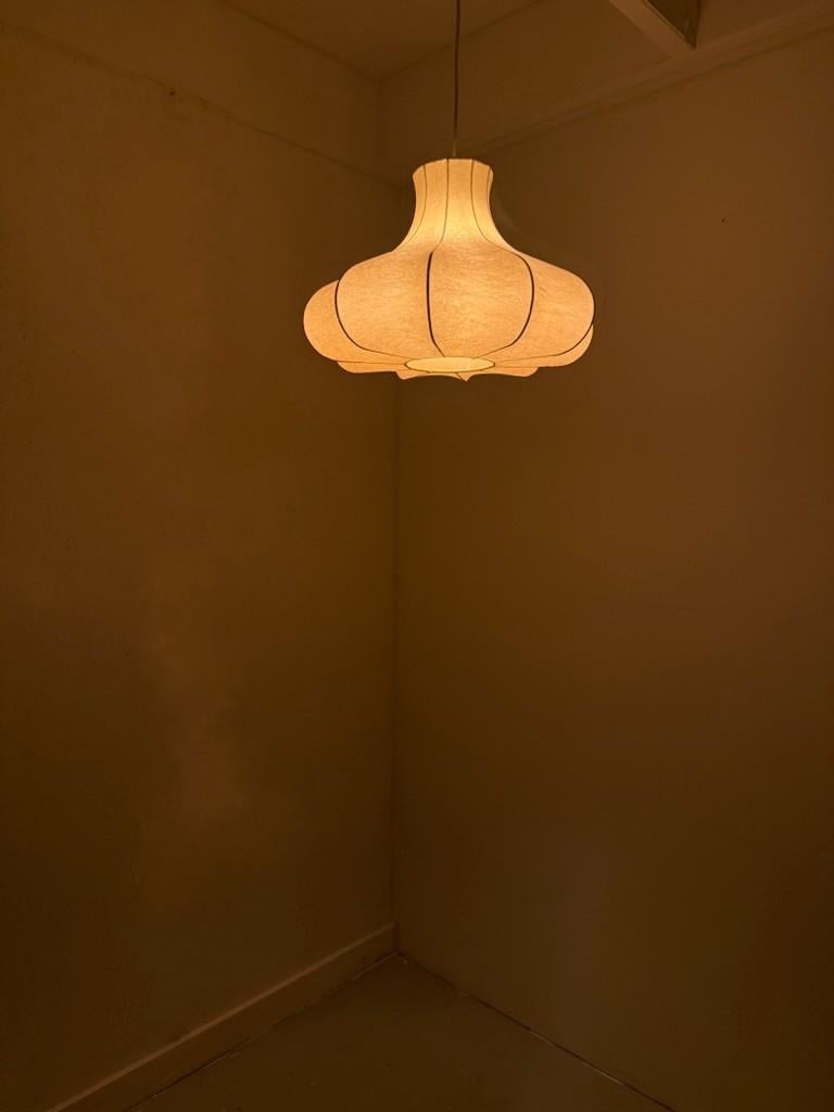 Cocoon pendent lamp Achille Castiglioni style- 1960's 8