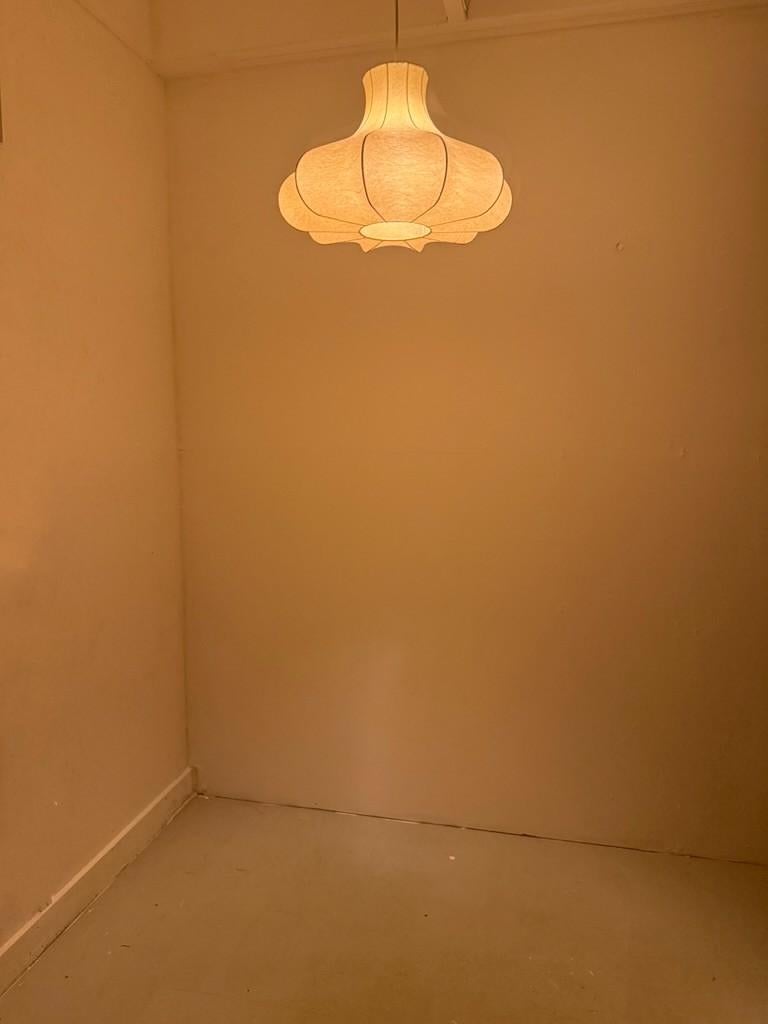 Cocoon pendent lamp Achille Castiglioni style- 1960's 10
