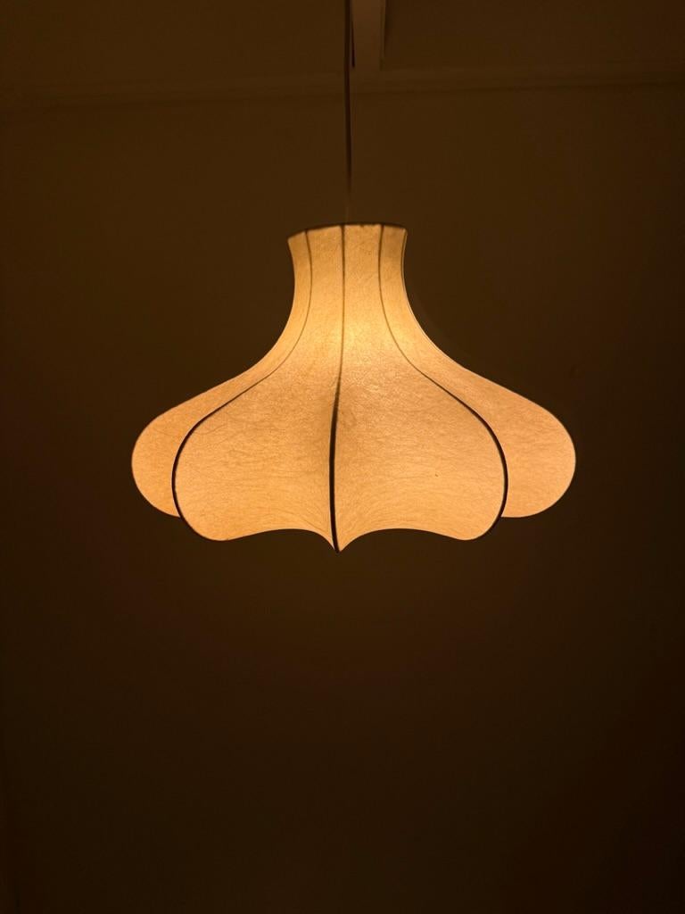 Lámpara colgante Cocoon estilo Achille Castiglioni- Años 60 Italiano en venta