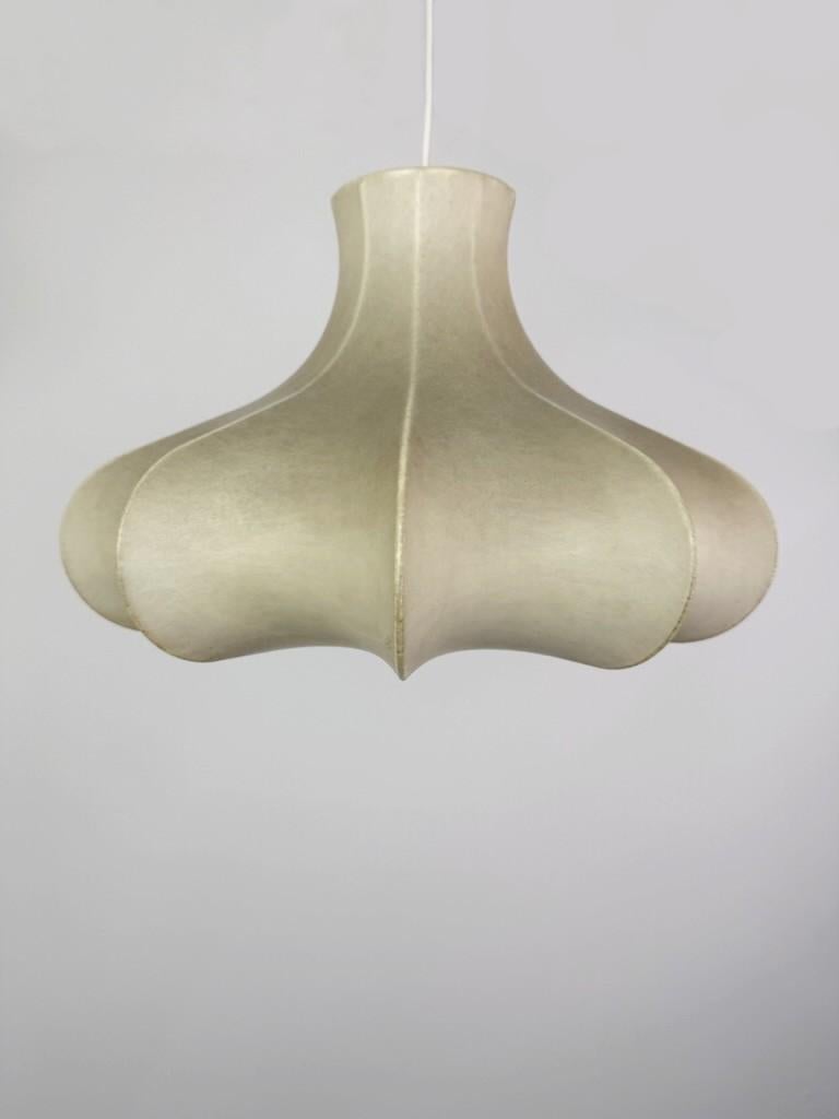 Cocoon pendent lamp Achille Castiglioni style- 1960's 1