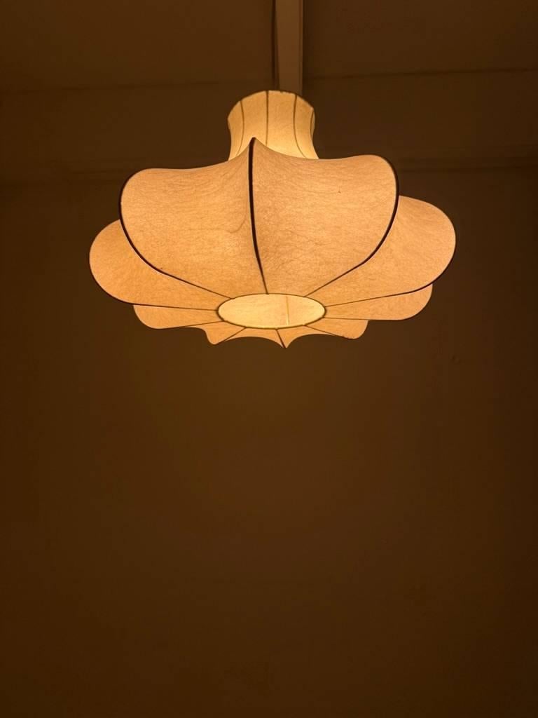Cocoon pendent lamp Achille Castiglioni style- 1960's 2