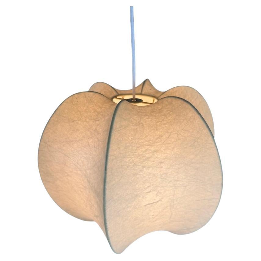 Mid-Century Modern Lampe pendentif Cocoon en bon état -Achille Castiglioni style années 1960