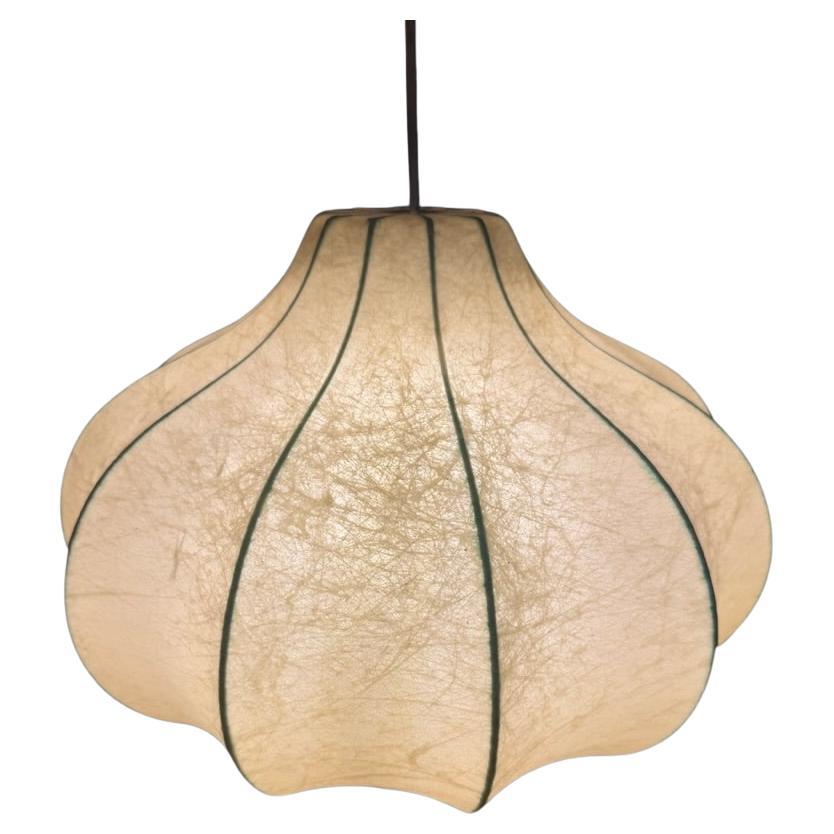 Cocoon Pendelleuchte, guter Zustand -Achille Castiglioni Stil 1960er Jahre (Italienisch) im Angebot