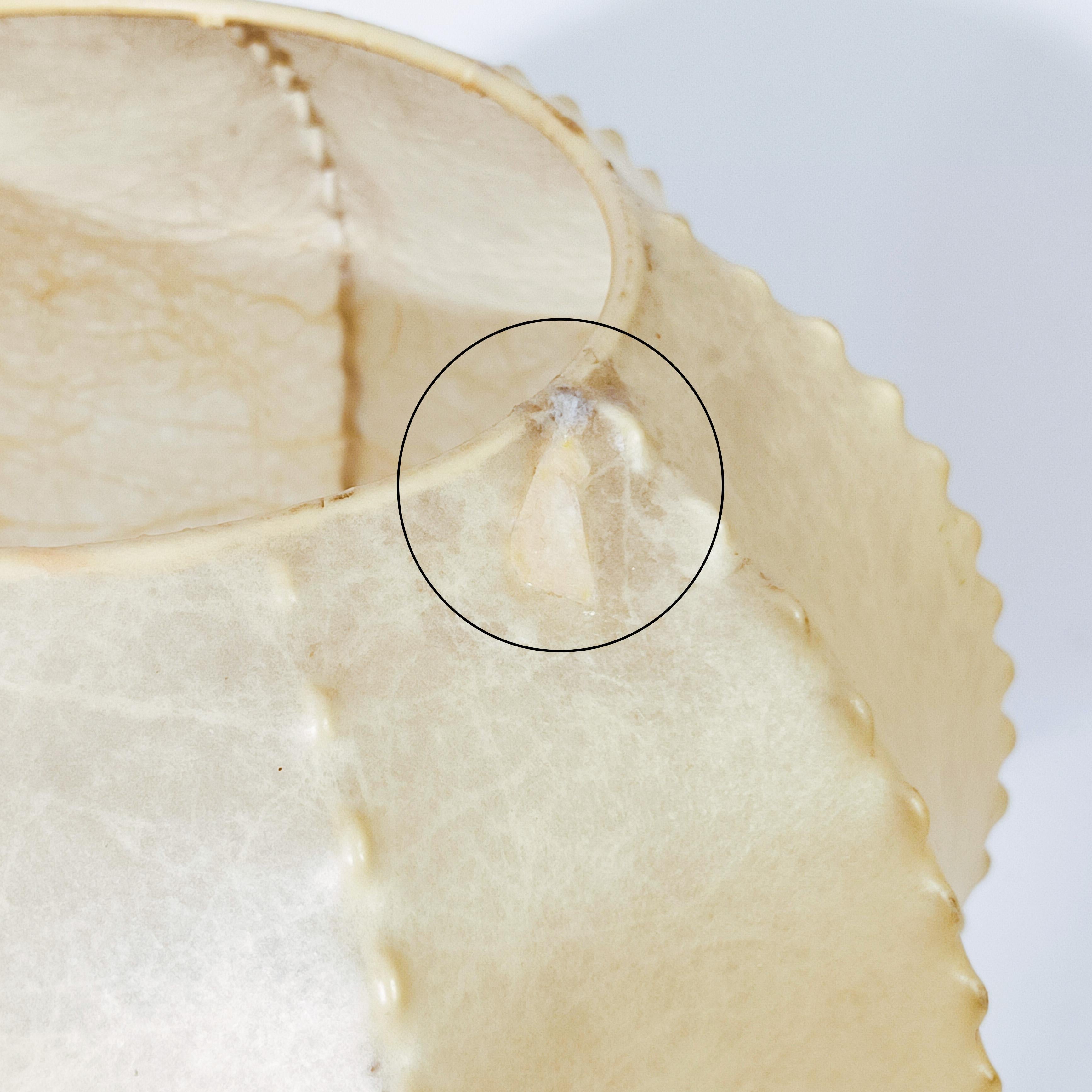 Résine de cocon. Lampe de table de style brutaliste par Friedel Wauer, Allemagne, années 1970 en vente 8