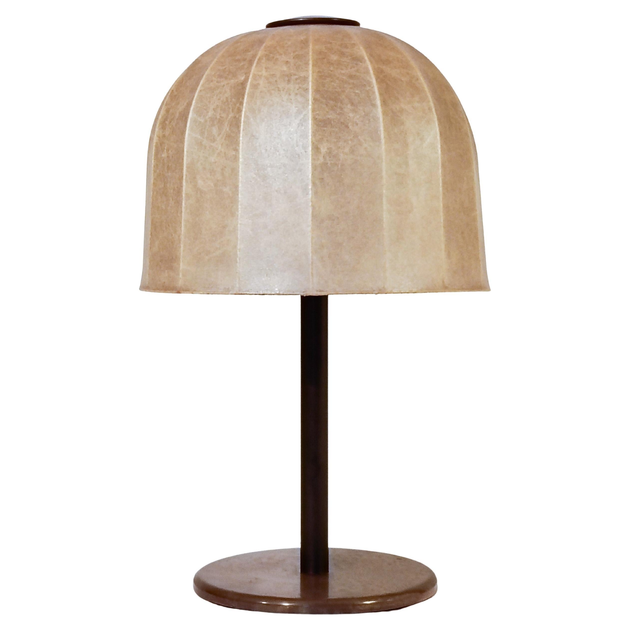 Résine de cocon. Énorme lampe de table de style brutaliste par Estiluz, Espagne, années 1970