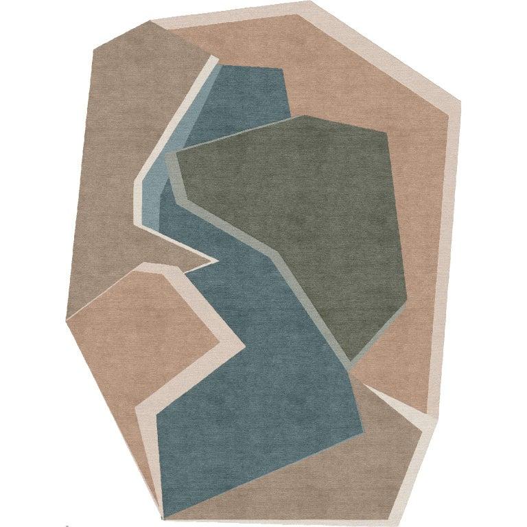 Post-Modern Cocoon Small Rug by Art & Loom For Sale
