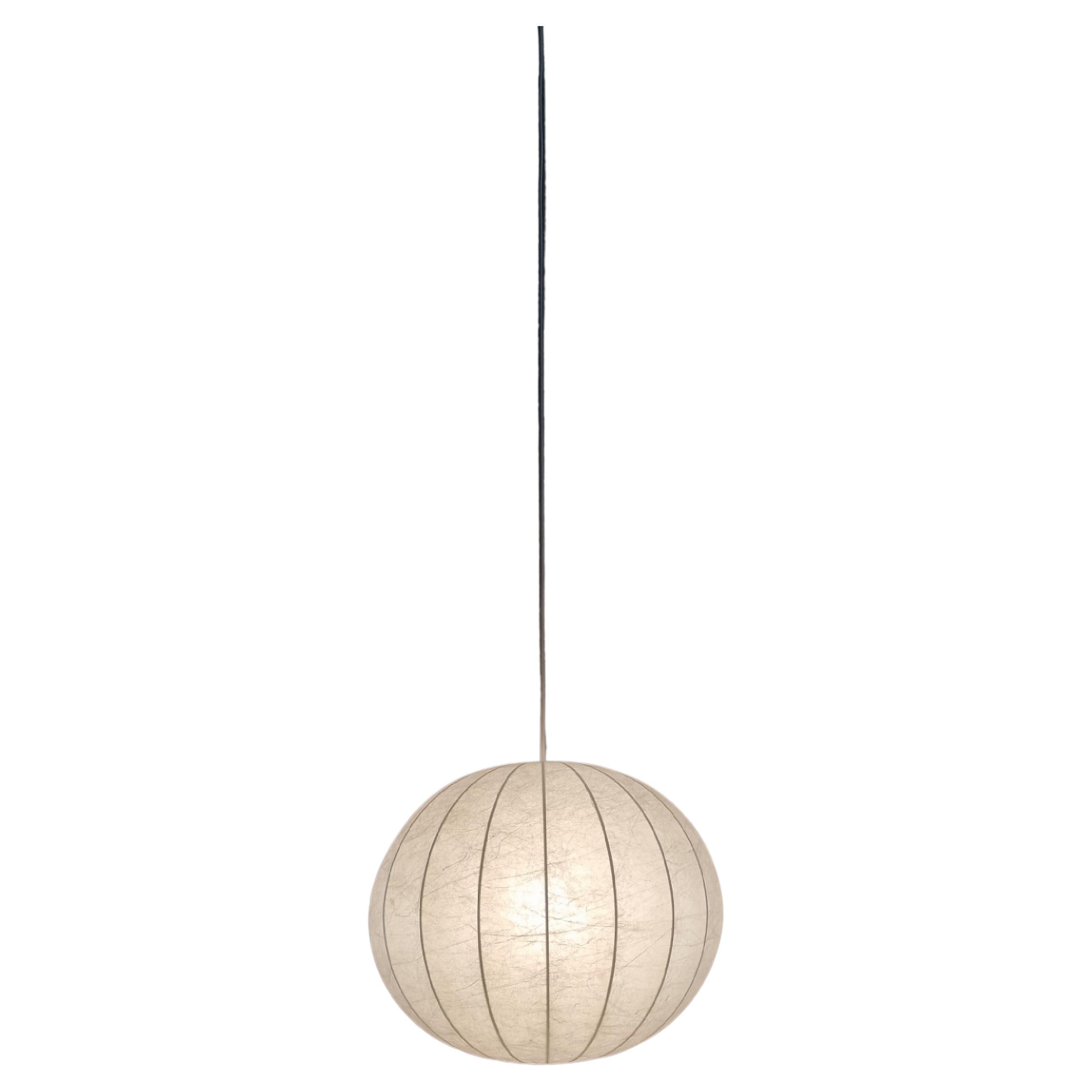 Cocoon Suspension Lamp, Italian Manufacture, 1960s