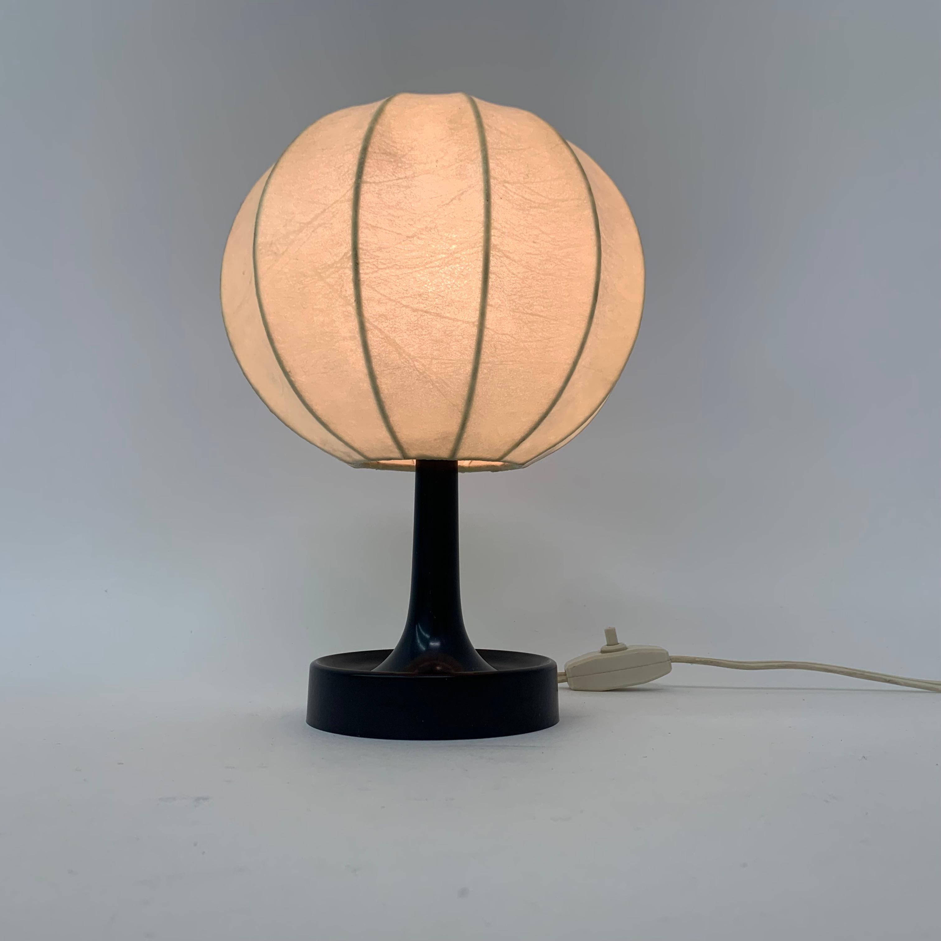 Cocoon-Tischlampe von Alfred Wauer für Goldkant, 1960er Jahre (Kunststoff)