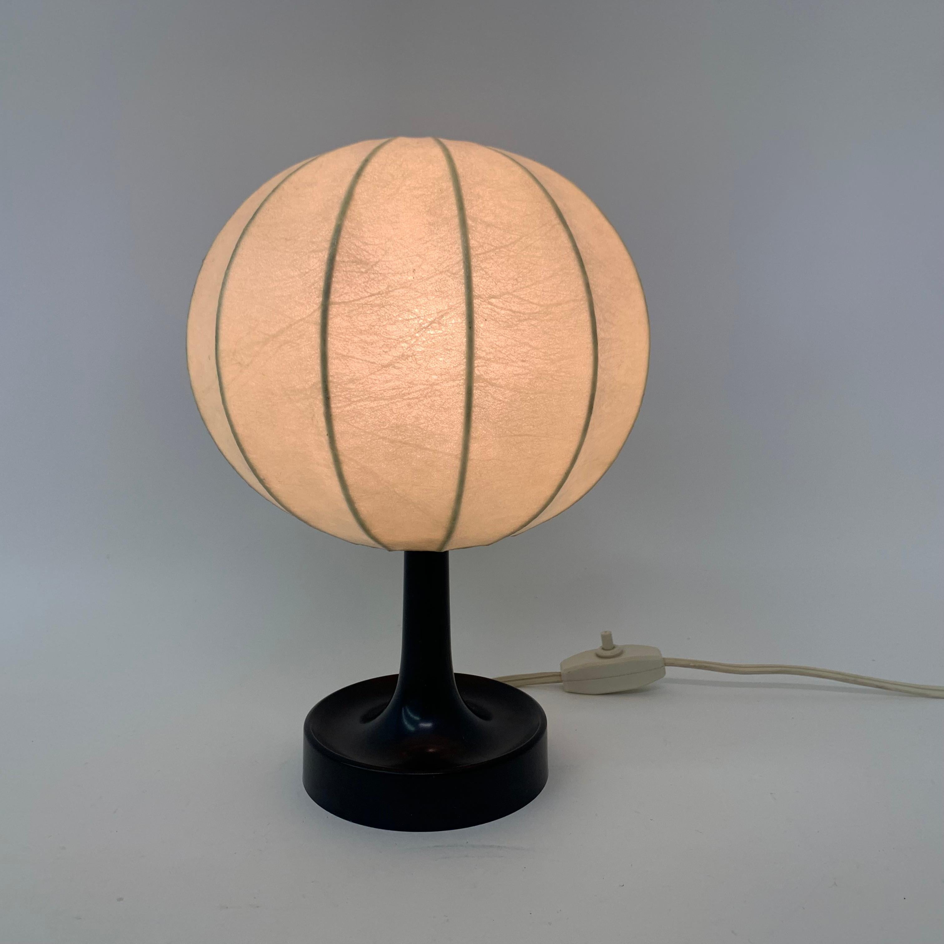 Cocoon-Tischlampe von Alfred Wauer für Goldkant, 1960er Jahre 1