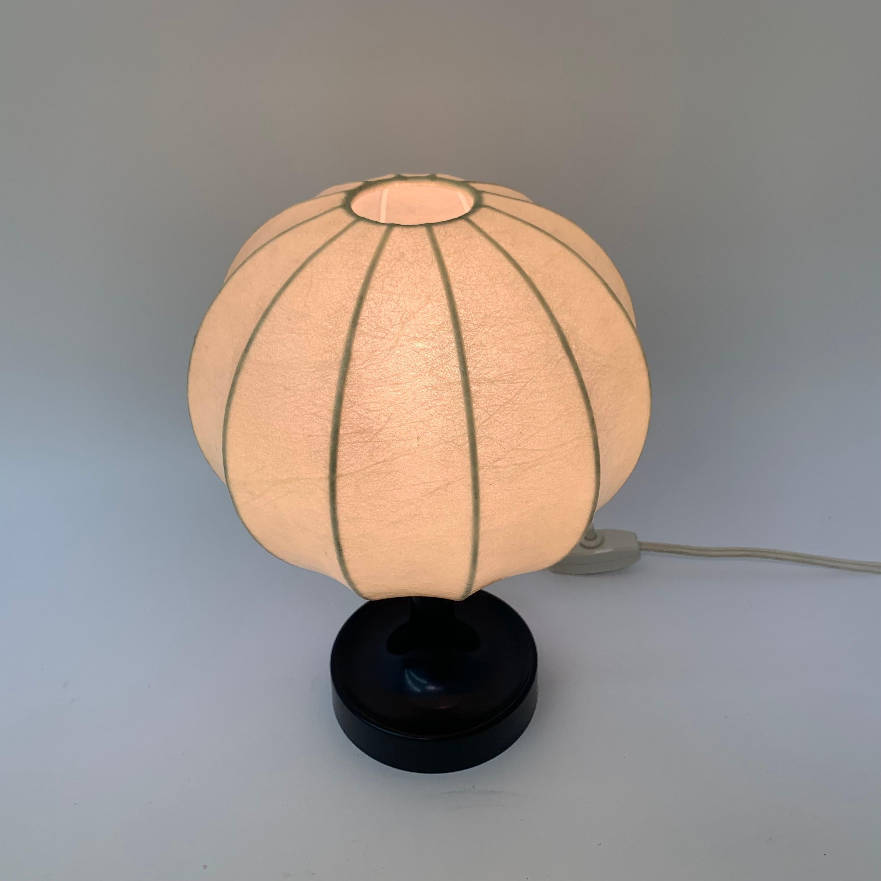 Cocoon-Tischlampe von Alfred Wauer für Goldkant, 1960er Jahre 2