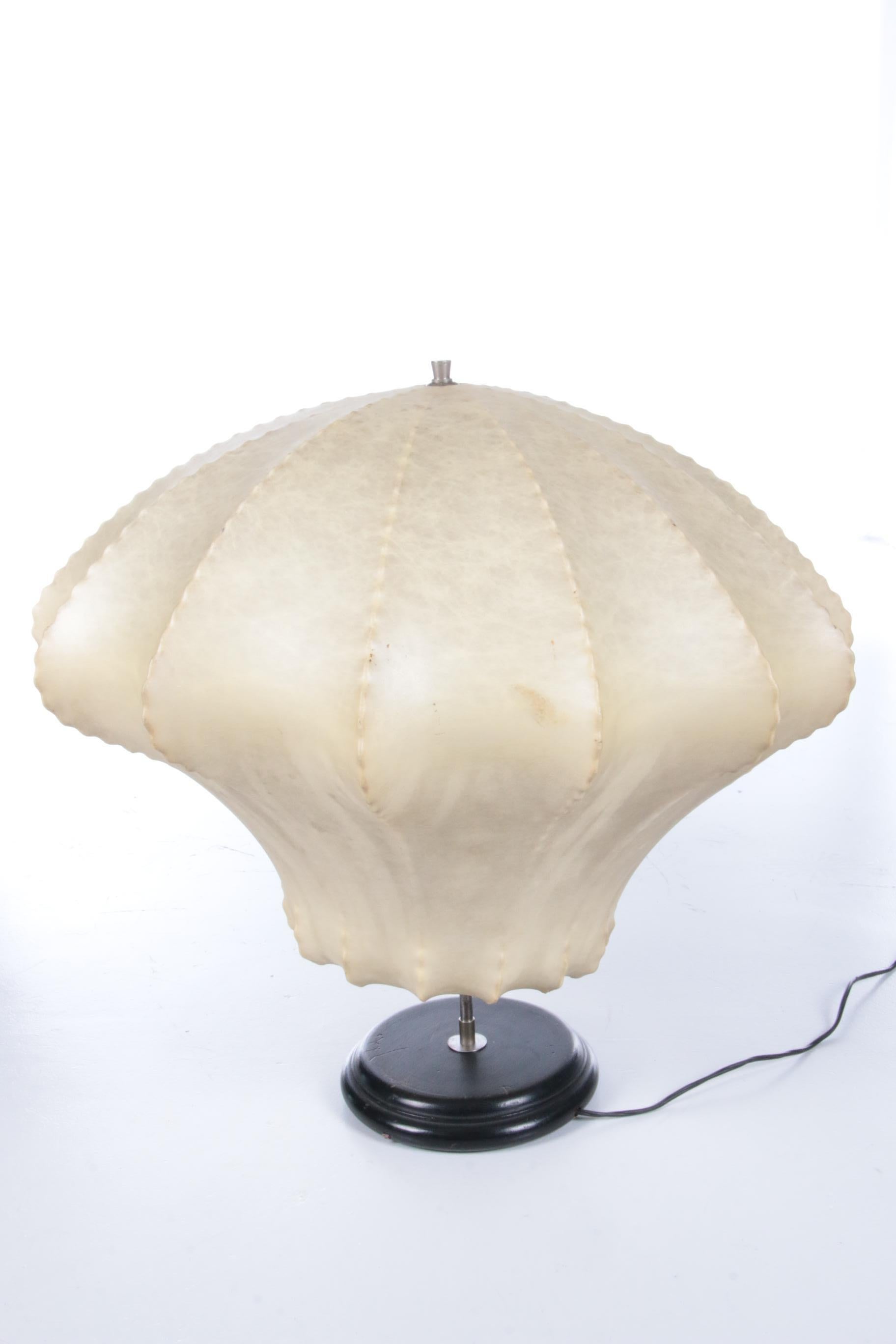 Italian Cocoon Table Lamp by Castiglioni for Flos 1960 Italy