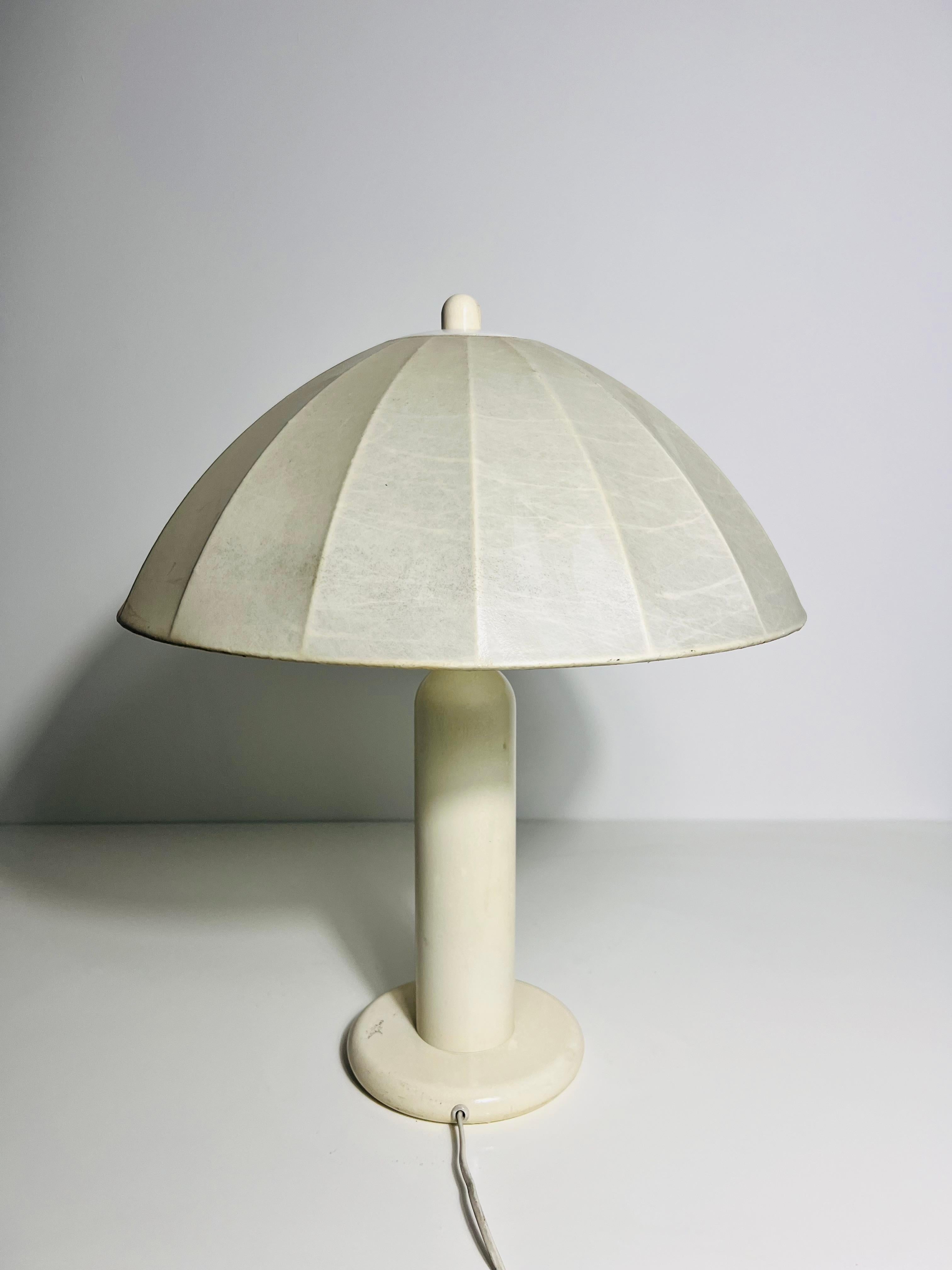 Mid-Century moderno Lampada da tavolo Cocoon di Goldkant, Germania, anni '60 in vendita