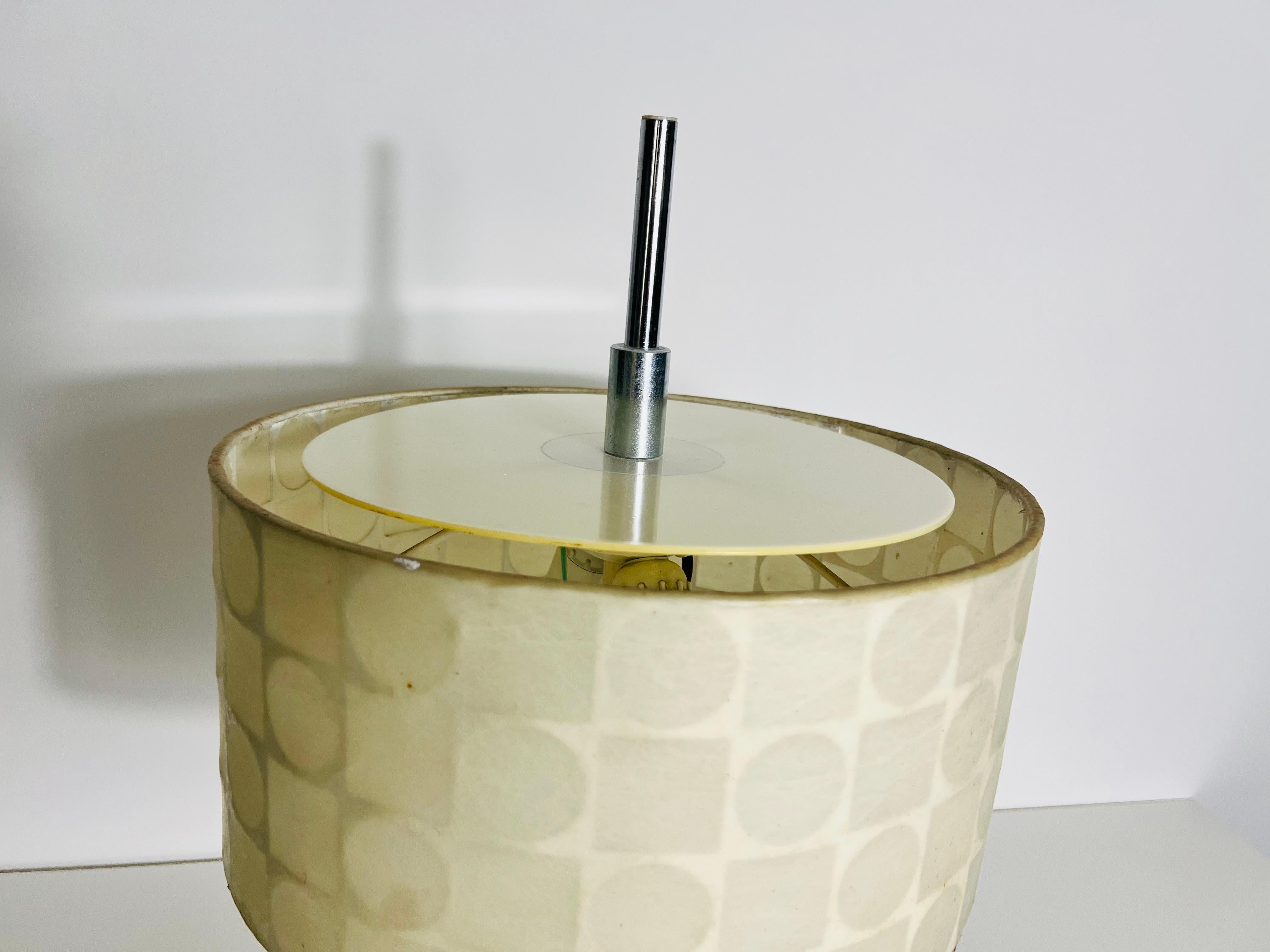 Cocoon Table Lamp by Goldkant, Germany, 1960s For Sale 2