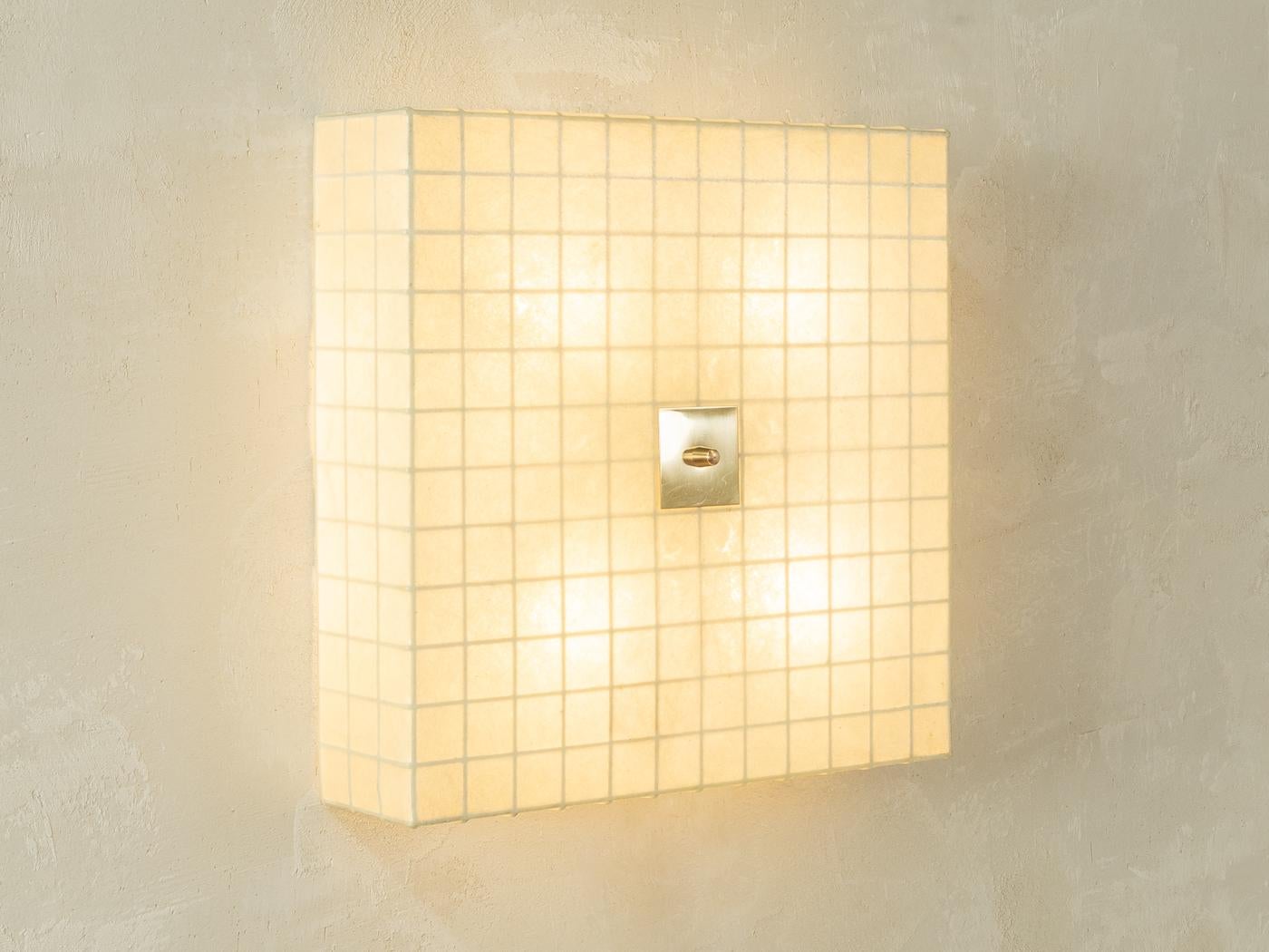 Tedesco Lampada da parete Cocoon di Achille Castiglioni, Goldkant in vendita