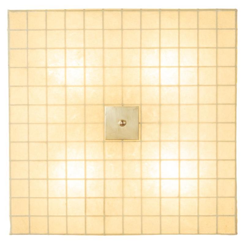 Cocoon Wall Lamp by Achille Castiglioni, Goldkant