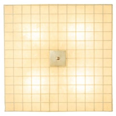 Cocoon Wall Lamp by Achille Castiglioni, Goldkant