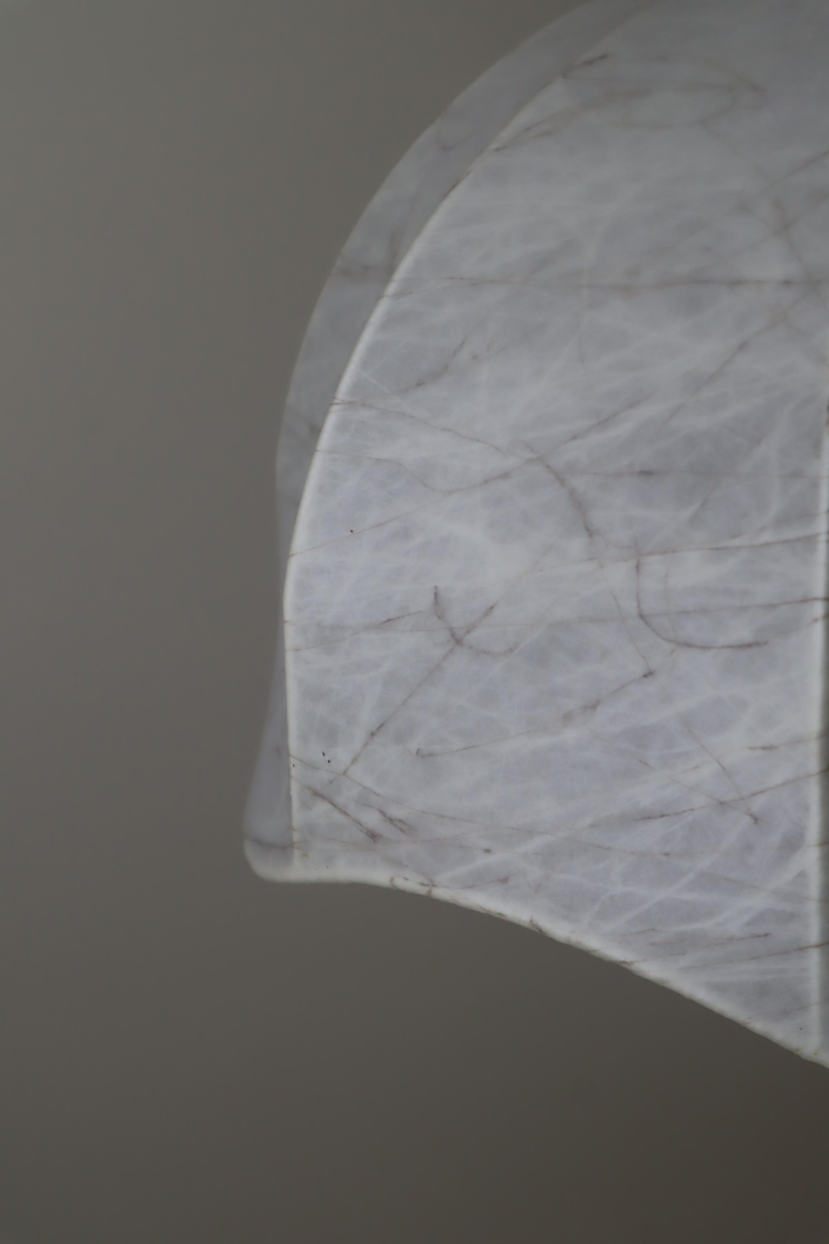Cocoon Wave Hanging Lamp in the Style of Castiglioni, Italy 1960s In Good Condition For Sale In Hannover, DE