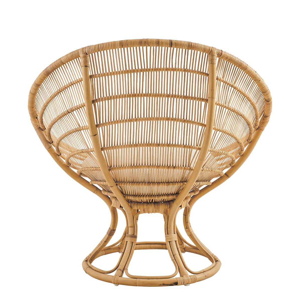 Fatto a mano Sedia in rattan Cocoona in vendita