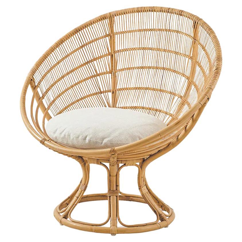 Sedia in rattan Cocoona