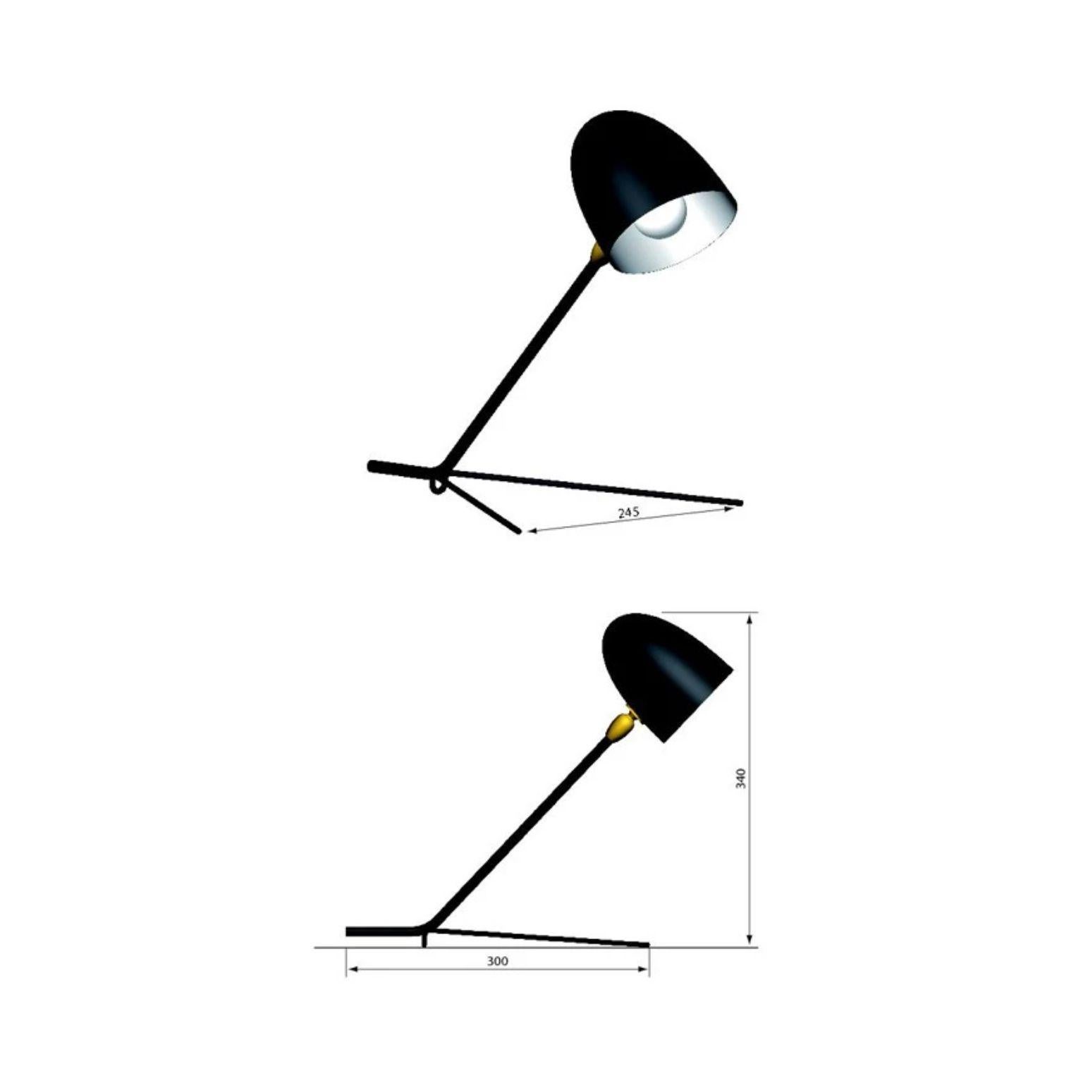 Post-Modern Cocotte Lamp by Serge Mouille For Sale