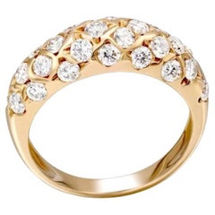 Cóctel Diamante Anillo Oro Rosa Para Ella