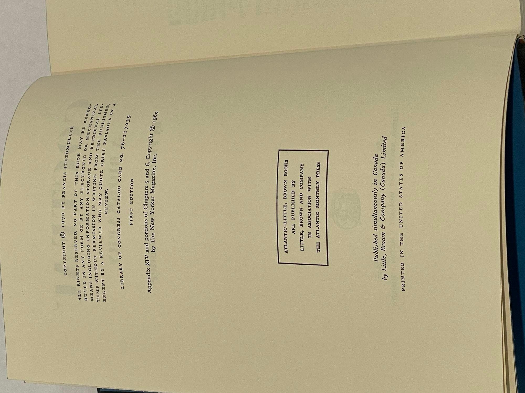 Cocteau, eine Biografie, Hardcover von Francis Steegmuller, 1970 im Angebot 1