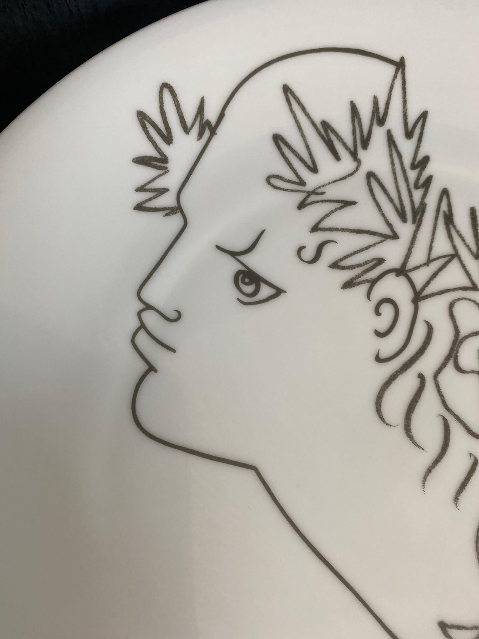 jean cocteau plates