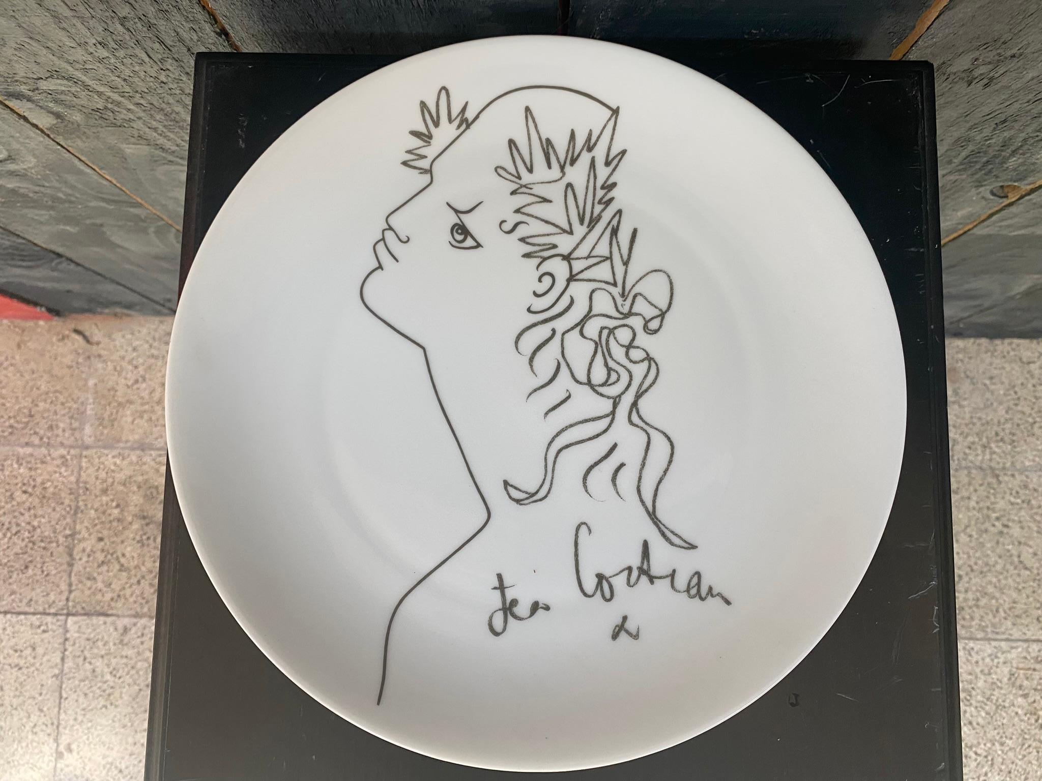 jean cocteau plates