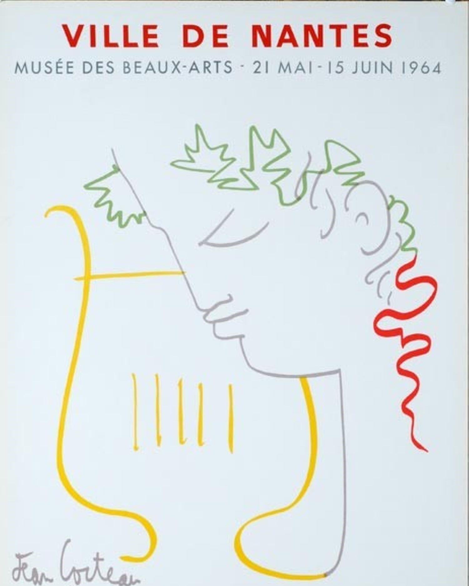 Homenaje a Jean Cocteau para la Ville de Nantes 1964 (después) Cocteau, Jean en venta 1