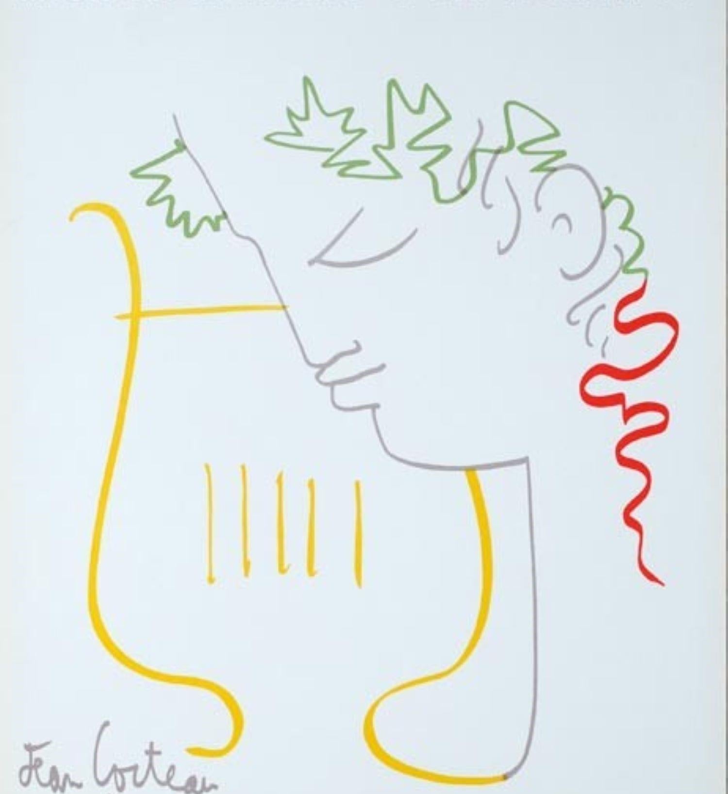 Homenaje a Jean Cocteau para la Ville de Nantes 1964 (después) Cocteau, Jean en venta 2