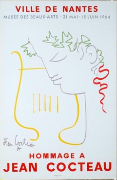 Hommage a Jean Cocteau for the Ville de Nantes 1964 (after) Cocteau, Jean