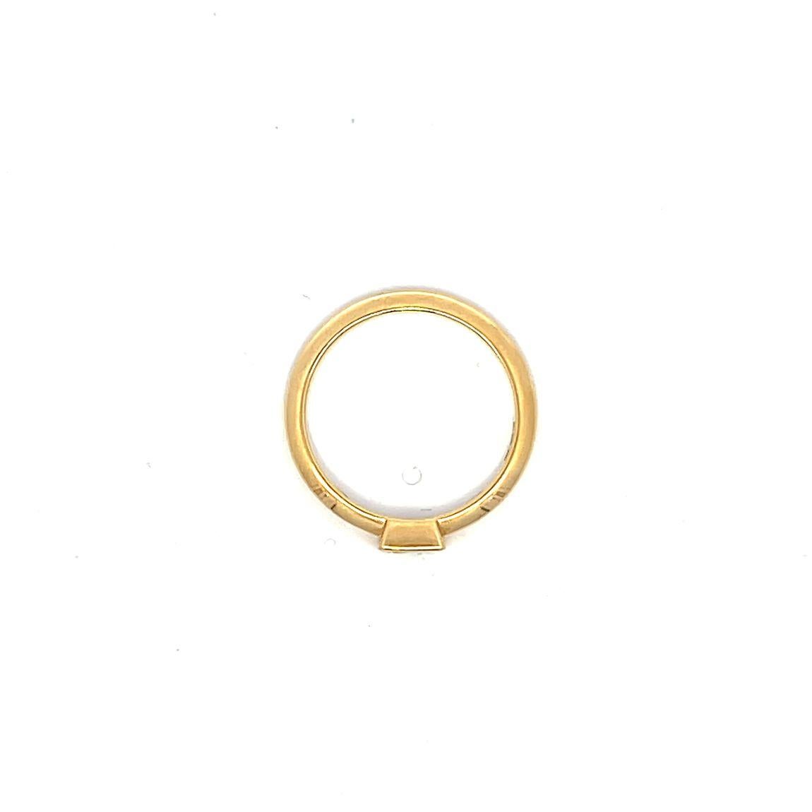 En vente :  codebyEdge, bague empilable personnalisable en or jaune 18 carats avec diamants 2